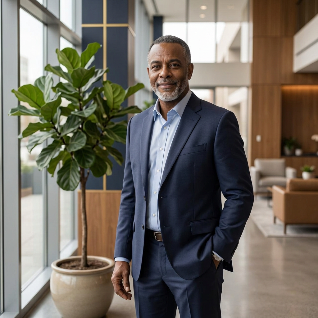 CEO / President in an editorial role portrait